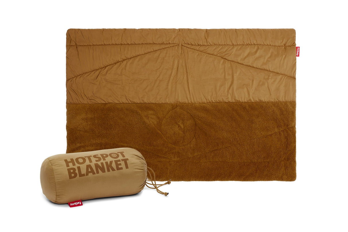 Fatboy Hotspot Blanket Couverture Chauffante 200x140cm Indoor Toffee