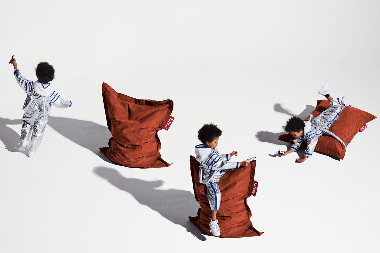 Fatboy Junior Stonewashed Pouf Sac pour enfants Indoor Coton délavé