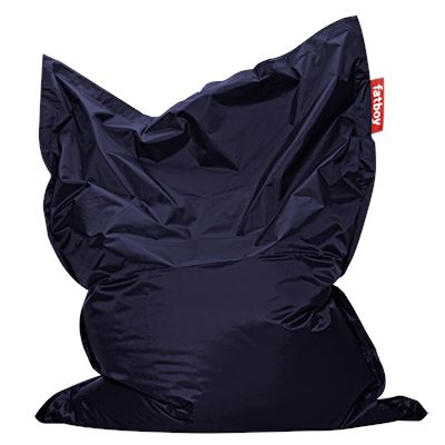 Fatboy Original Pouf Classic Sac Indoor Nylon Nylon Blue