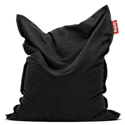 Fatboy Original Stonewashed Pouf Sac Indoor Coton délavé Black Stonewashed