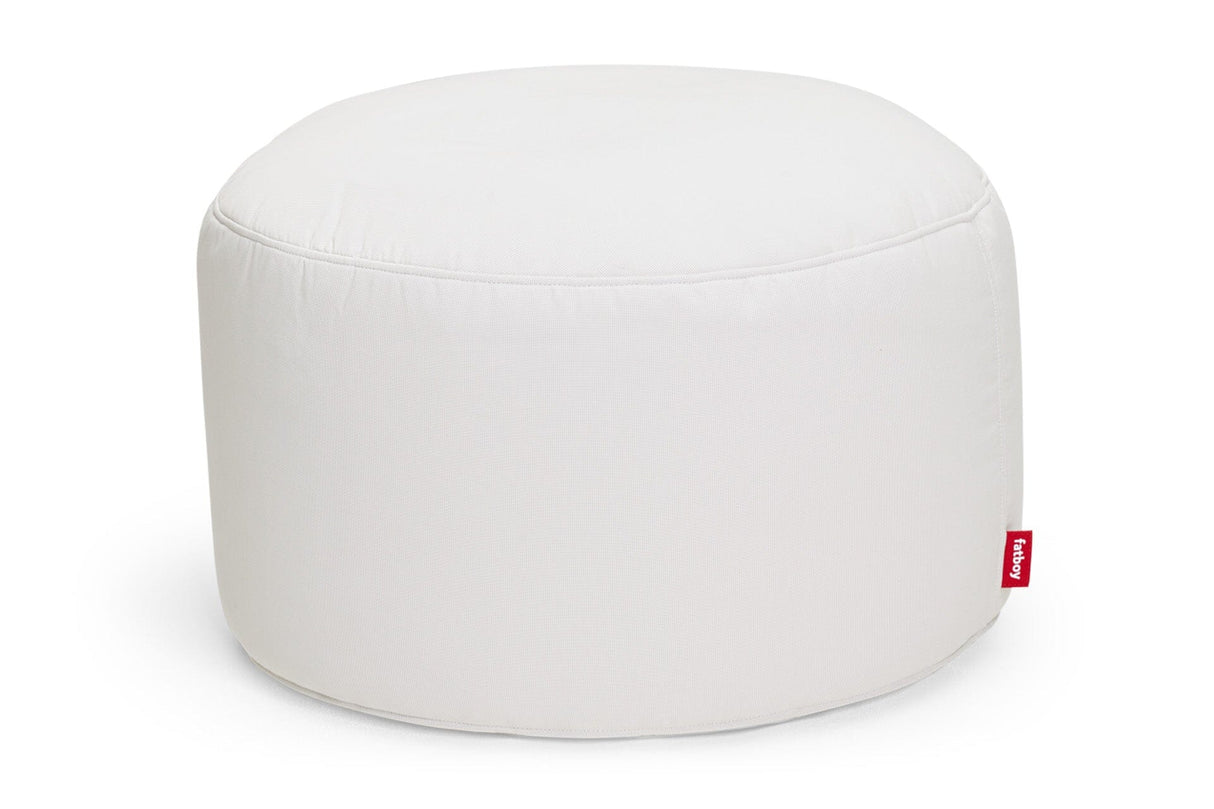 Fatboy Point Large Pouf rond Ø 70cm Outdoor Olefin Natural White