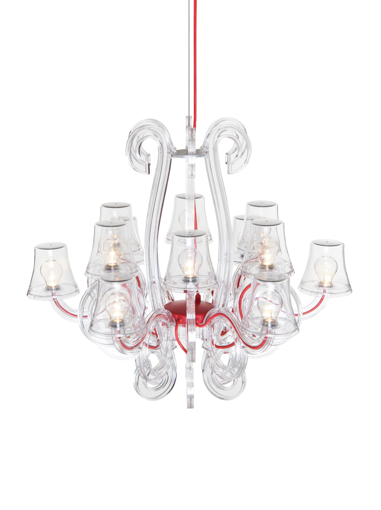 Fatboy RockCoco 12.0 Lampe Lustre LED Outdoor Transparent