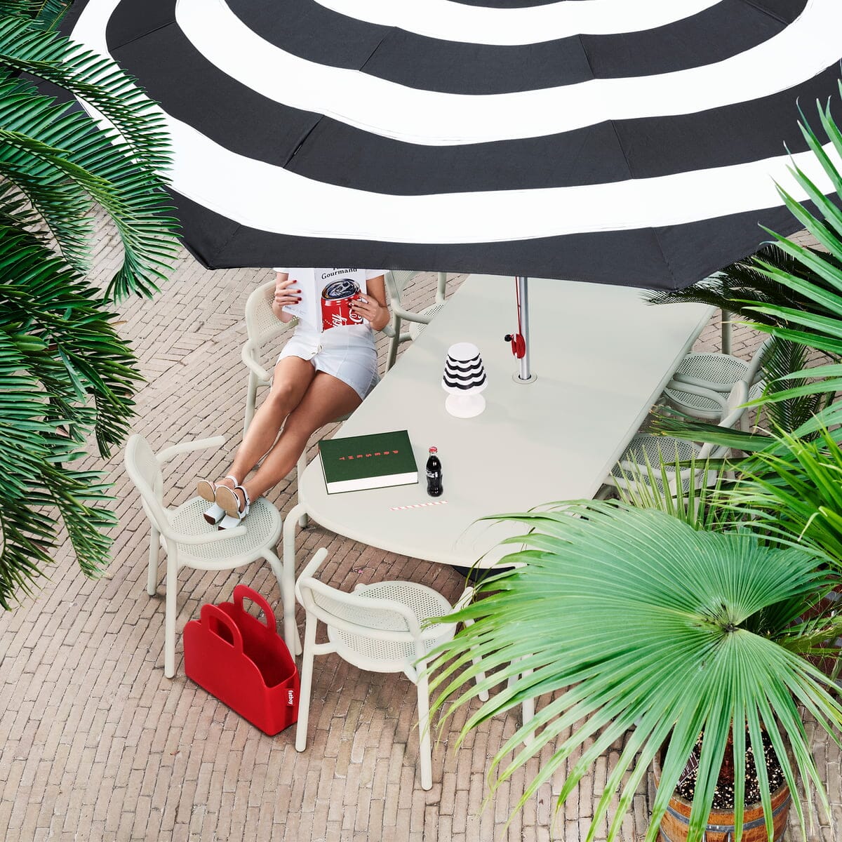 Fatboy Toní Tablo Table repas 220x99cm Outdoor