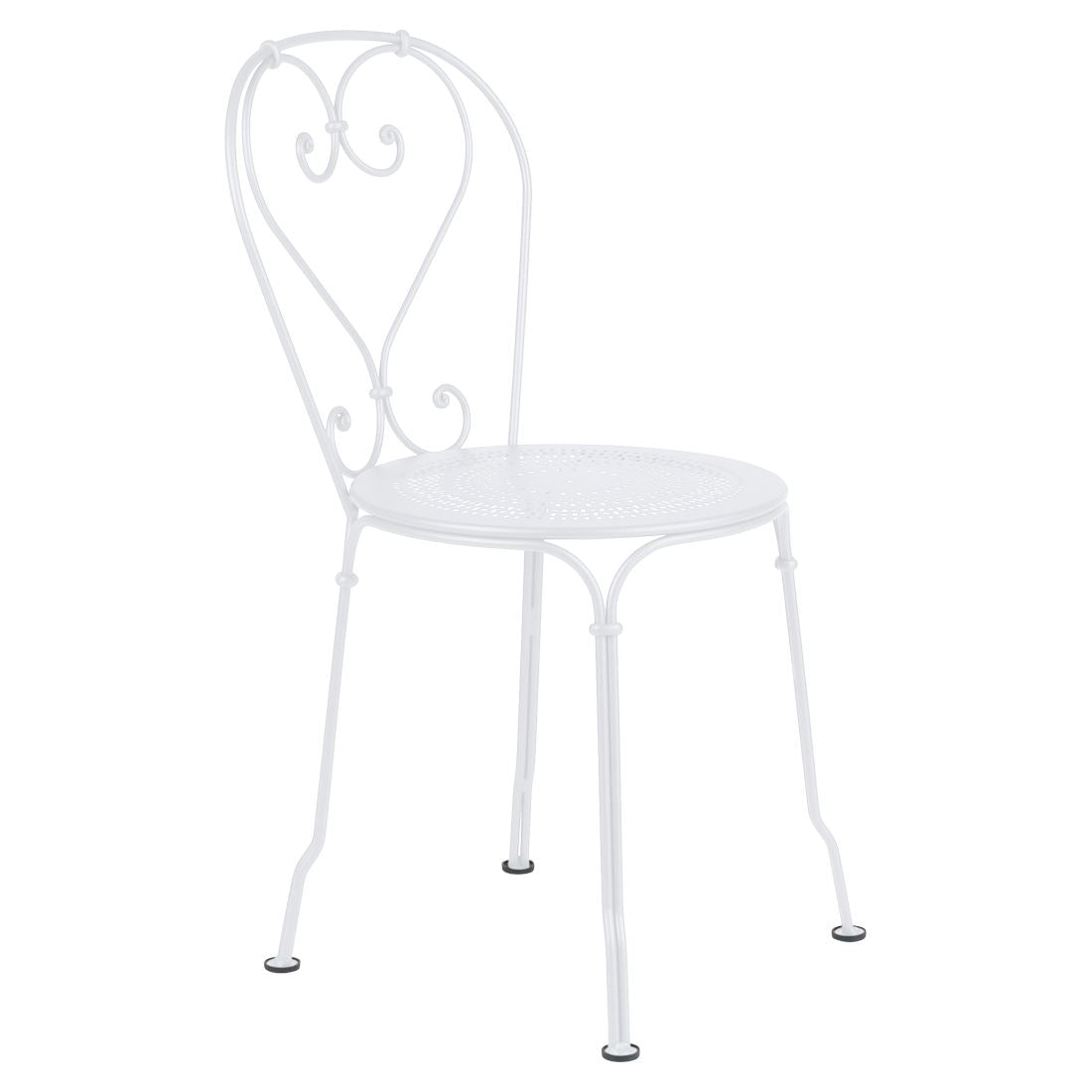 Fermob 1900 Chaise Blanc coton 01