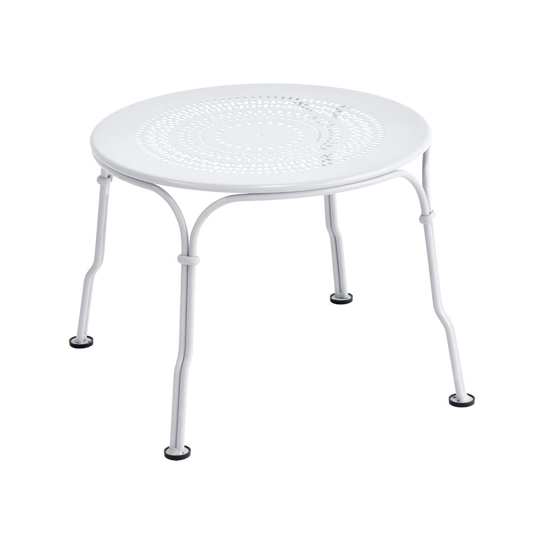 Fermob 1900 Table basse Blanc coton 01