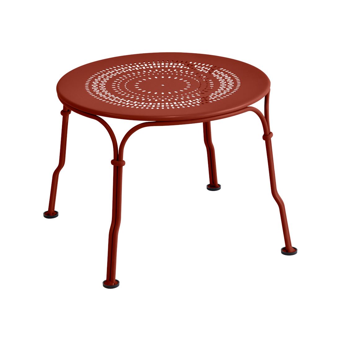 Fermob 1900 Table basse Ocre rouge 20