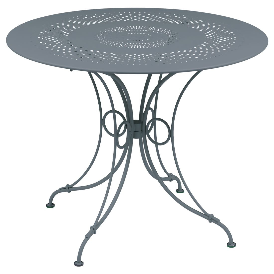 Fermob 1900 Table ø 96cm Gris orage 26