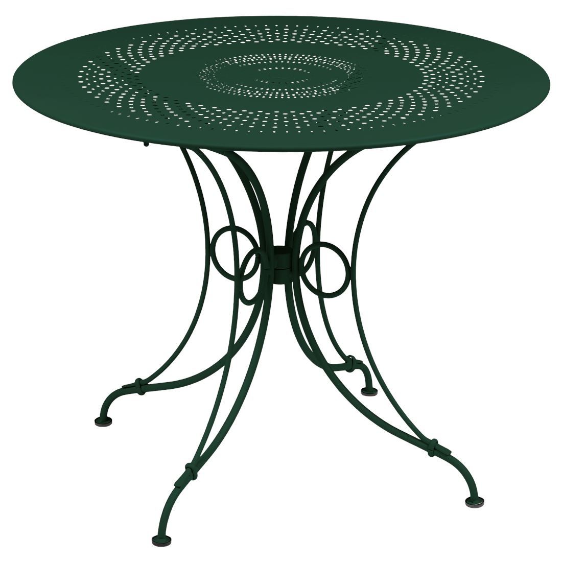 Fermob 1900 Table ø 96cm Vert cèdre 02