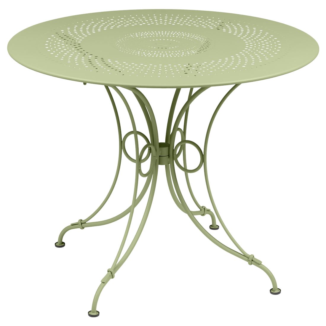 Fermob 1900 Table ø 96cm Vert tilleul 65