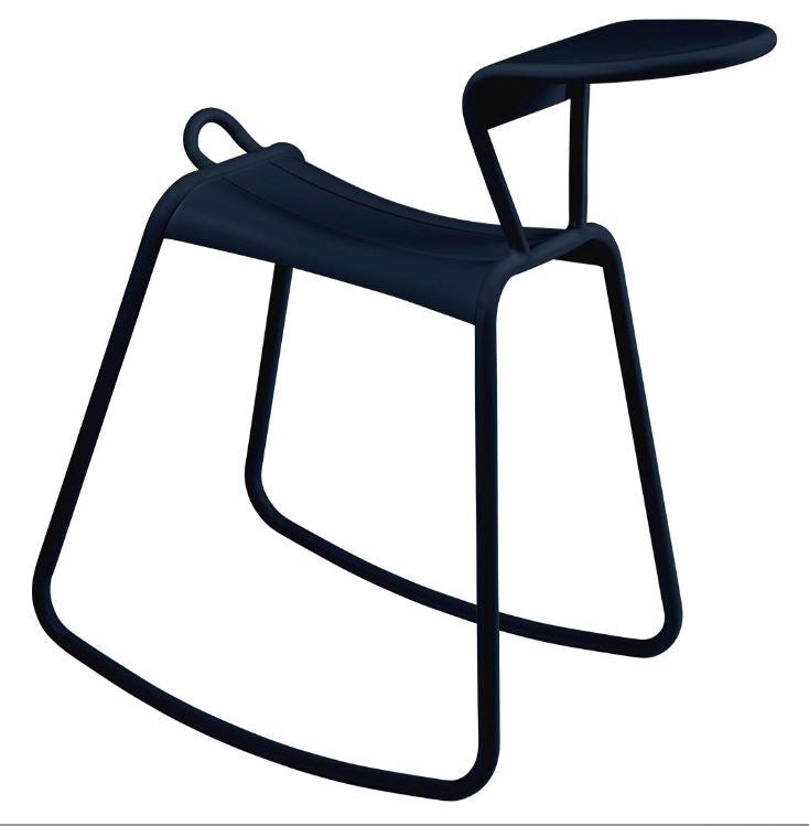 Fermob Adadesk Bureau d'Appoint à Bascule Bleu abysse 92