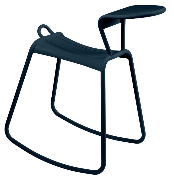 Fermob Adadesk Bureau d'Appoint à Bascule Bleu acapulco 21