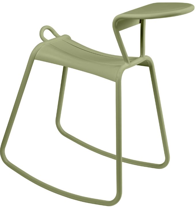 Fermob Adadesk Bureau d'Appoint à Bascule Vert tilleul 65