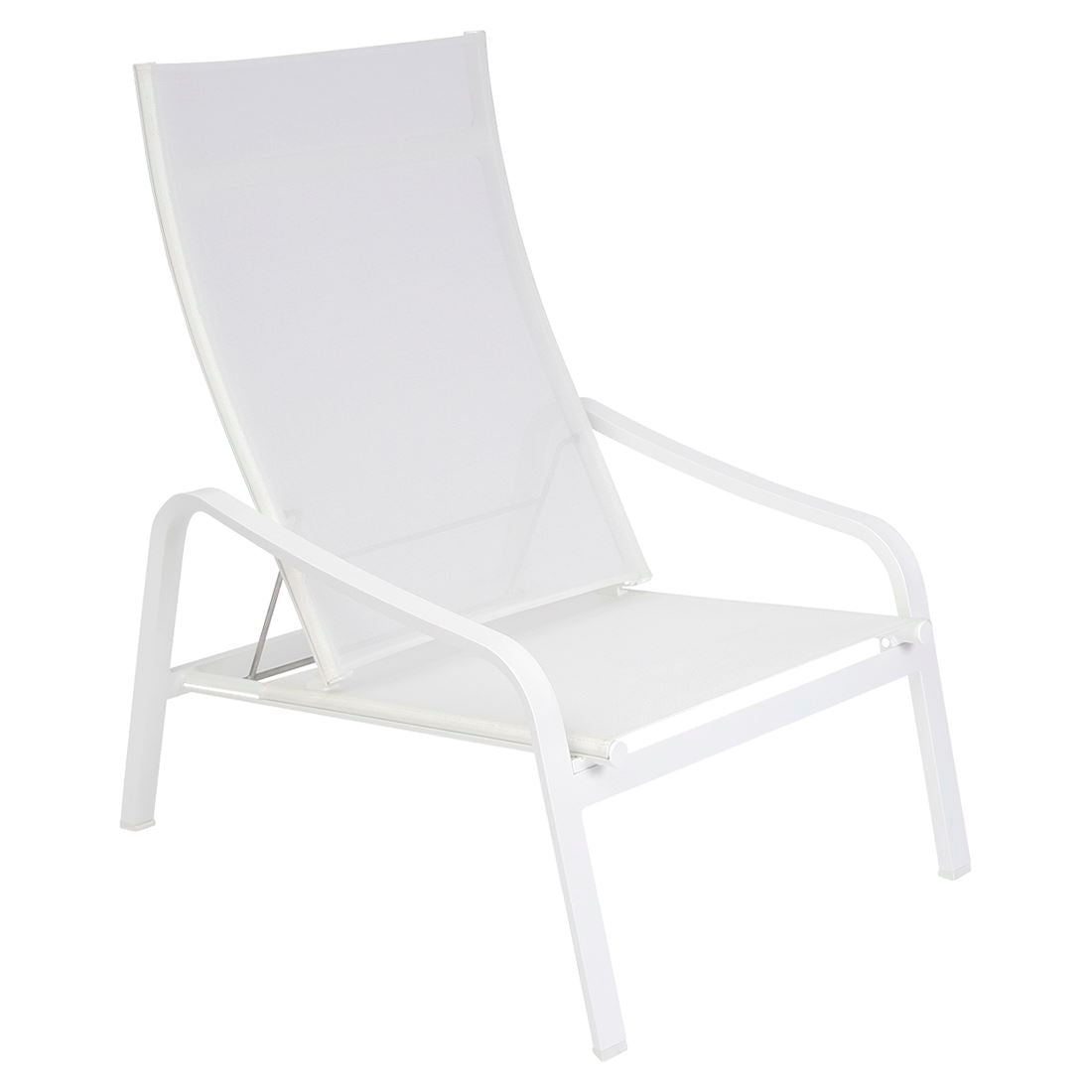 Fermob Alizé Fauteuil bas Blanc coton 01