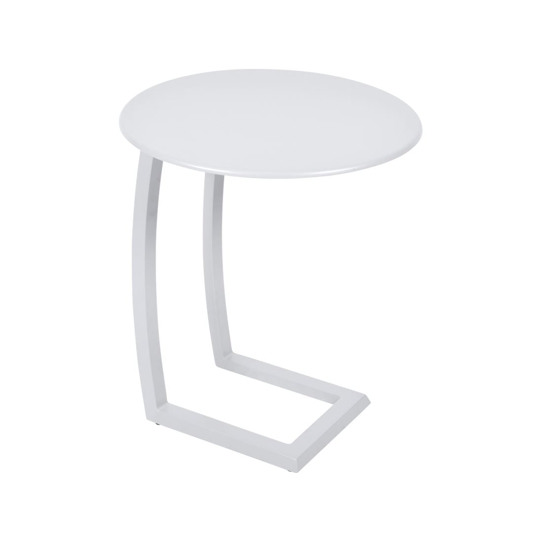 Fermob Alizé Table basse déportée Blanc coton 01