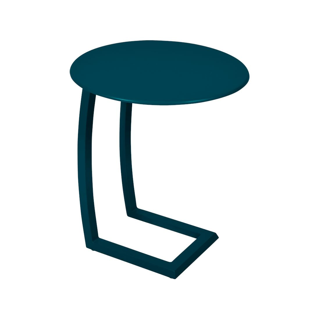 Fermob Alizé Table basse déportée Bleu acapulco 21