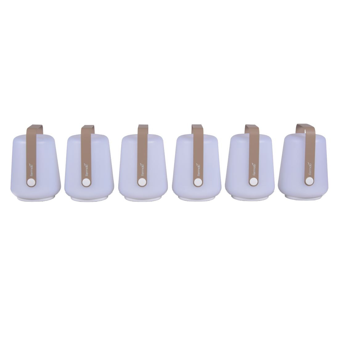 Fermob Balad Lot de 6 lampes h.12cm Muscade 14