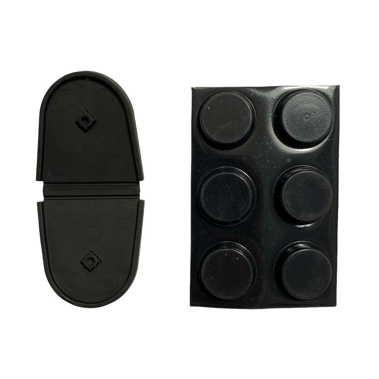 Fermob Balad Set de 6 patins pour Pied balad et 1 clip de fixation