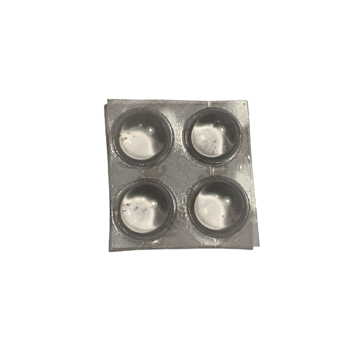 Fermob Basic Envie d'ailleurs lot 4 patins pour Dessous de plat Oiseaux, Bananes et Trèfle