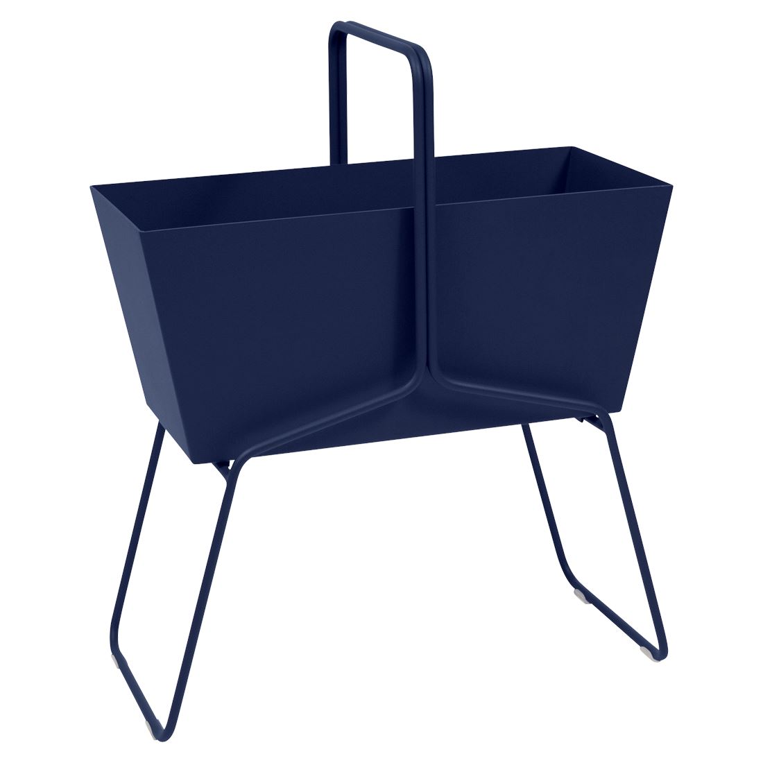 Fermob Basket Jardinière haute Bleu abysse 92