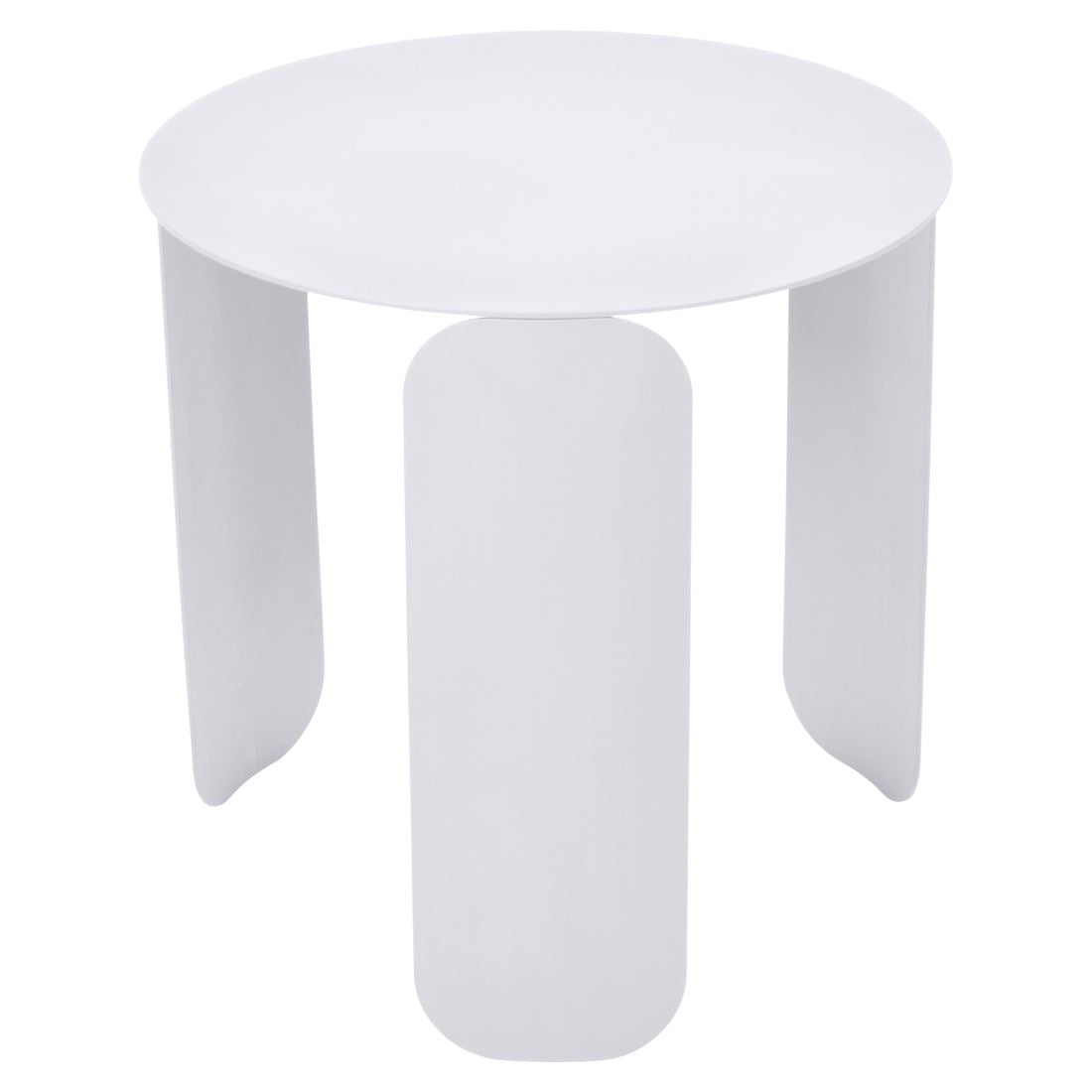 Fermob Bebop Table basse ø 45cm Blanc coton 01