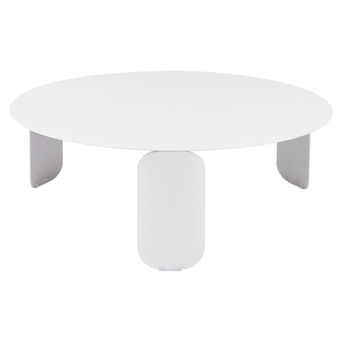 Fermob Bebop Table basse ø 80cm Blanc coton 01