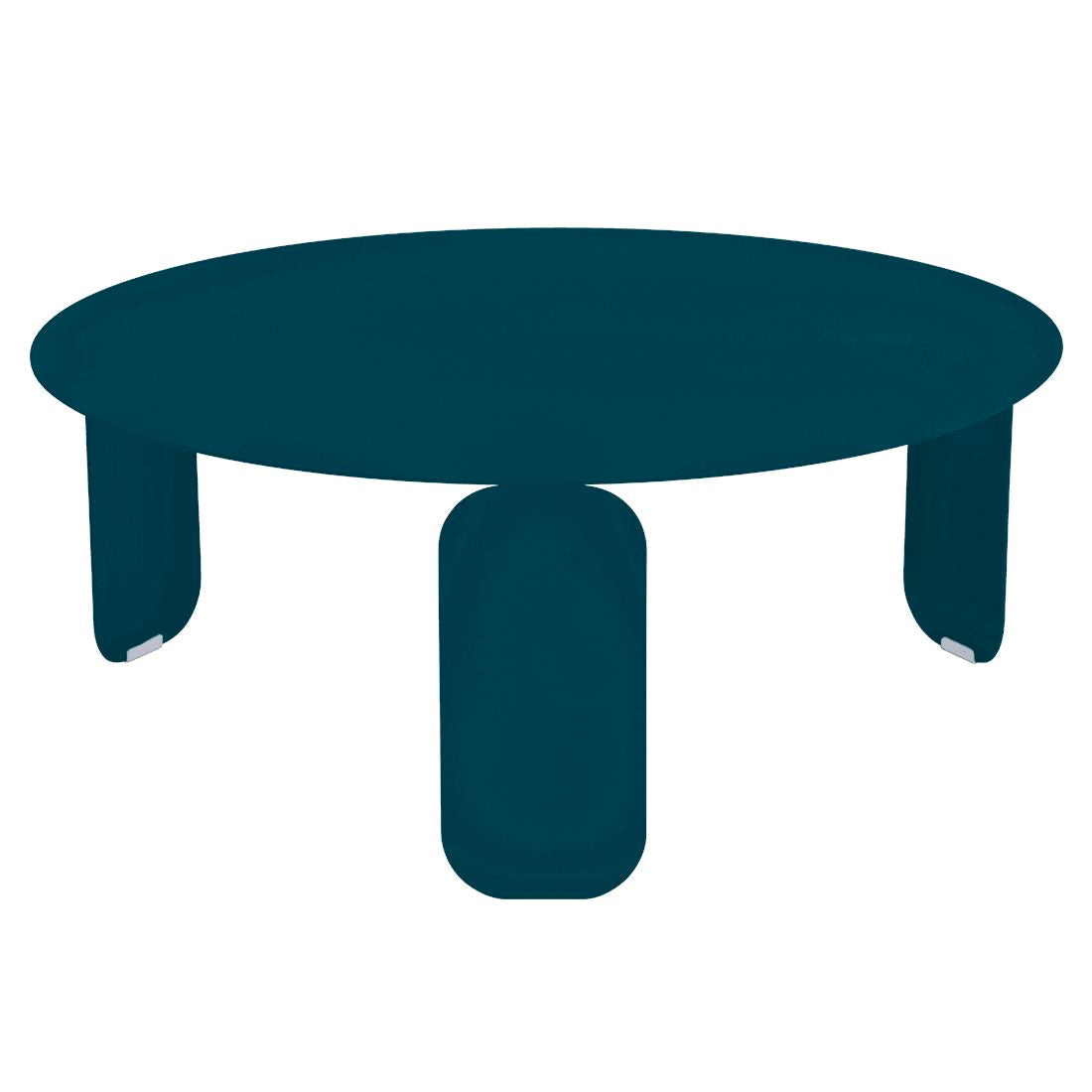 Fermob Bebop Table basse ø 80cm Bleu acapulco 21