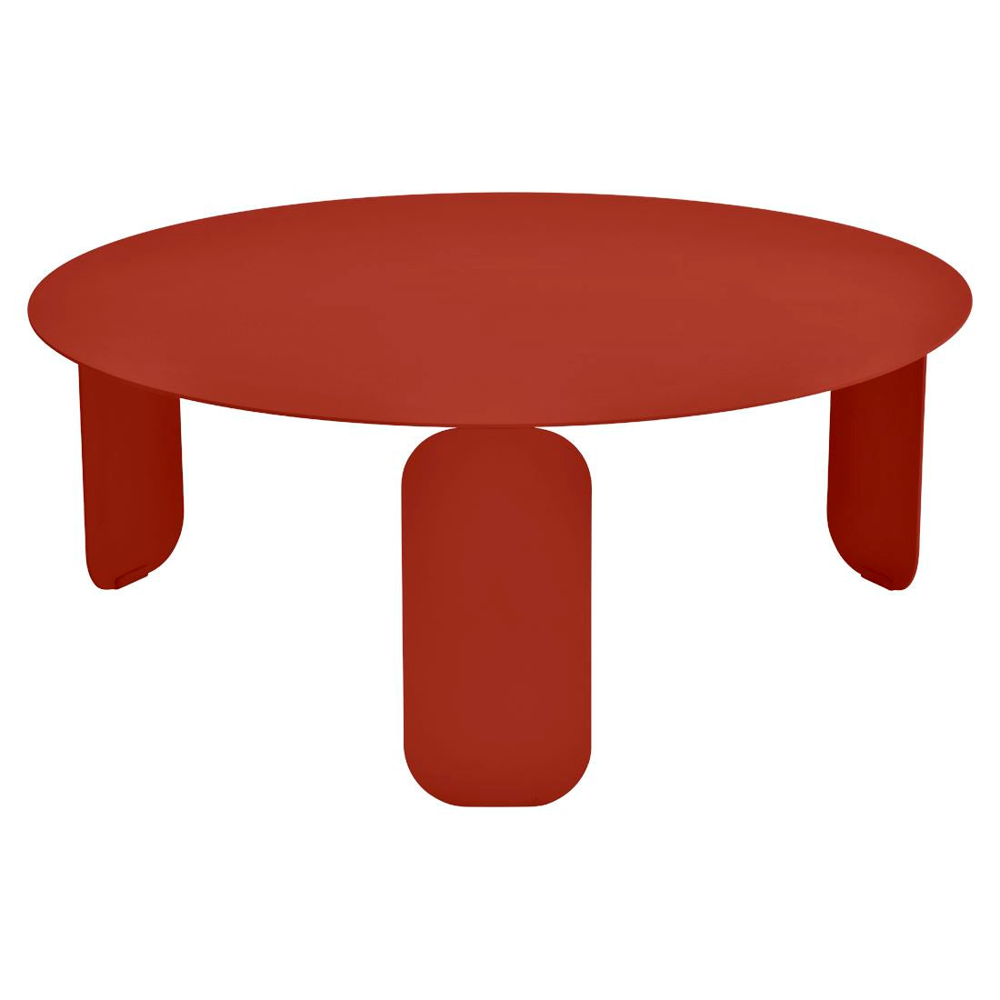 Fermob Bebop Table basse ø 80cm Ocre rouge 20