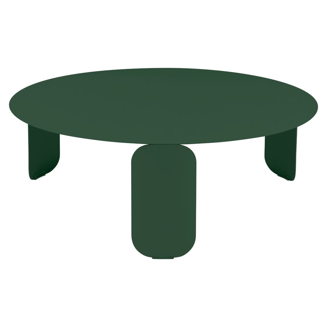 Fermob Bebop Table basse ø 80cm Vert cèdre 02