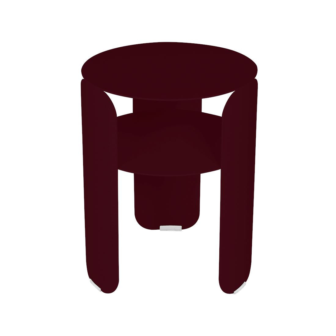 Fermob Bebop Table d'appoint ø 35cm Cerise noire B9