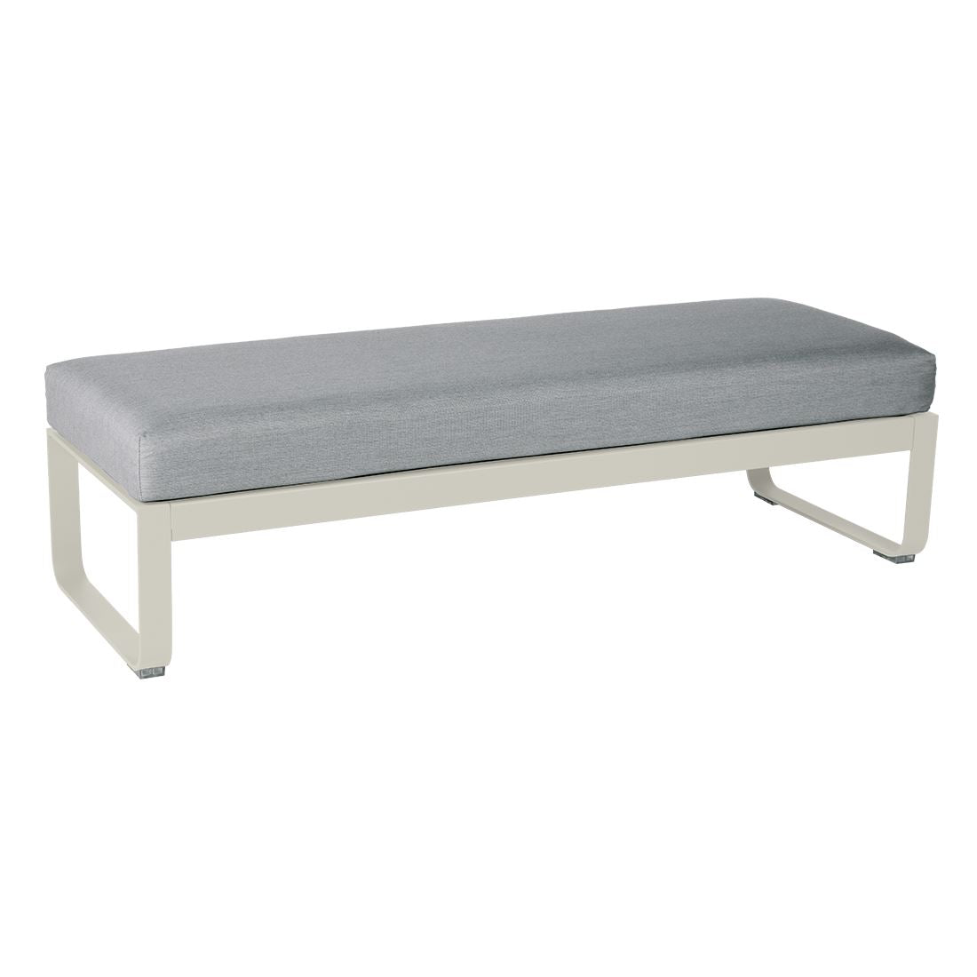 Fermob Bellevie Banquette 2 places Gris argile A5 Gris flanelle 79