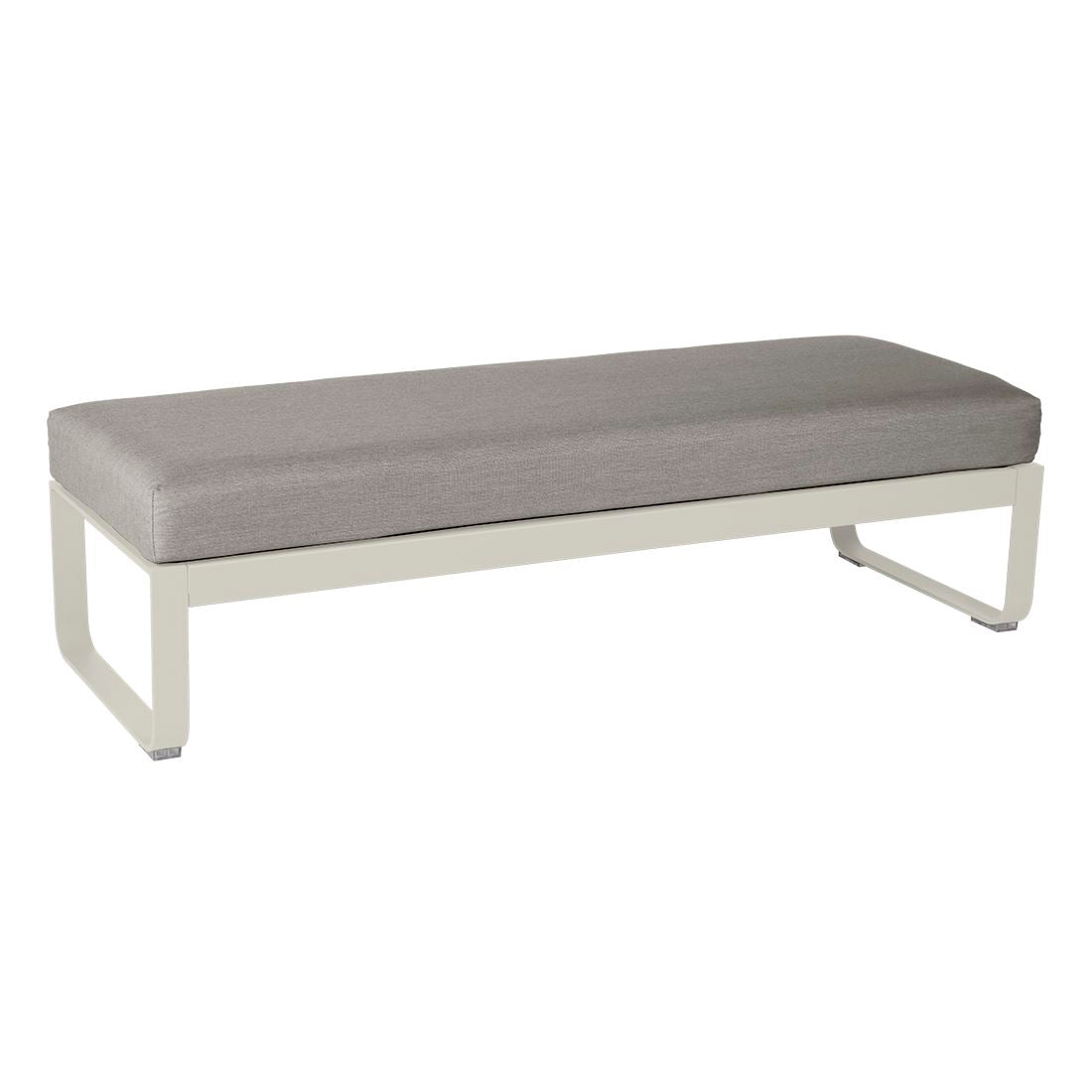 Fermob Bellevie Banquette 2 places Gris argile A5 Taupe grisé B8