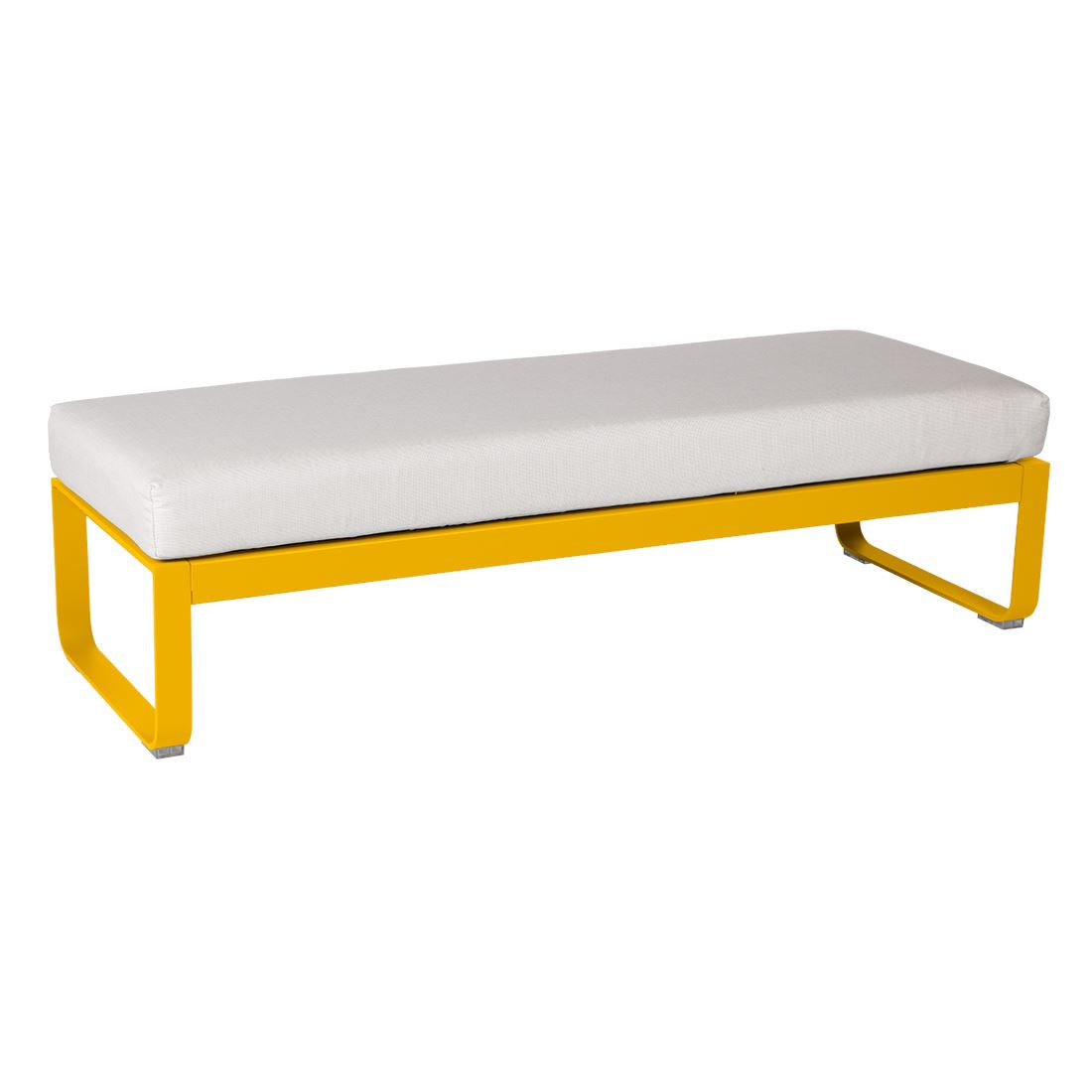 Fermob Bellevie Banquette 2 places Miel C6 Blanc grisé 81
