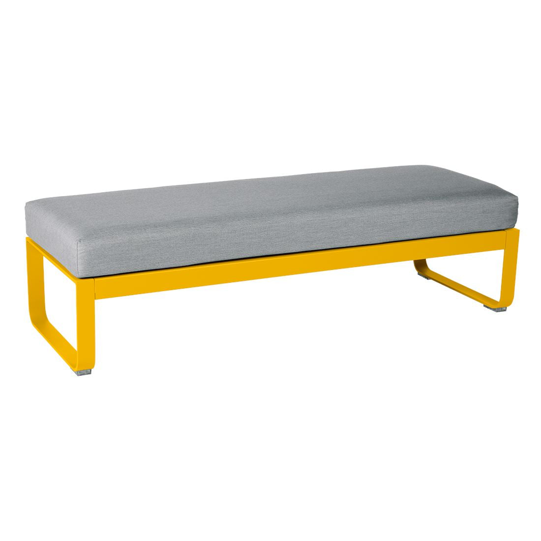 Fermob Bellevie Banquette 2 places Miel C6 Gris flanelle 79