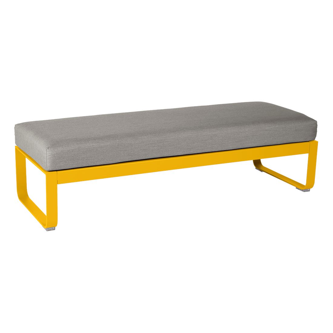 Fermob Bellevie Banquette 2 places Miel C6 Taupe grisé B8