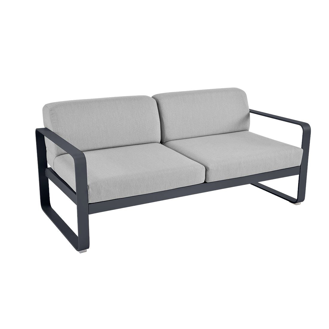 Fermob Bellevie Canapé 2 places Carbone 47 Gris flanelle 79