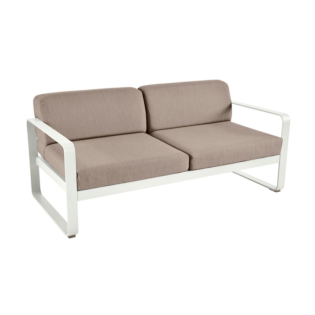 Fermob Bellevie Canapé 2 places Gris argile A5 Taupe grisé B8