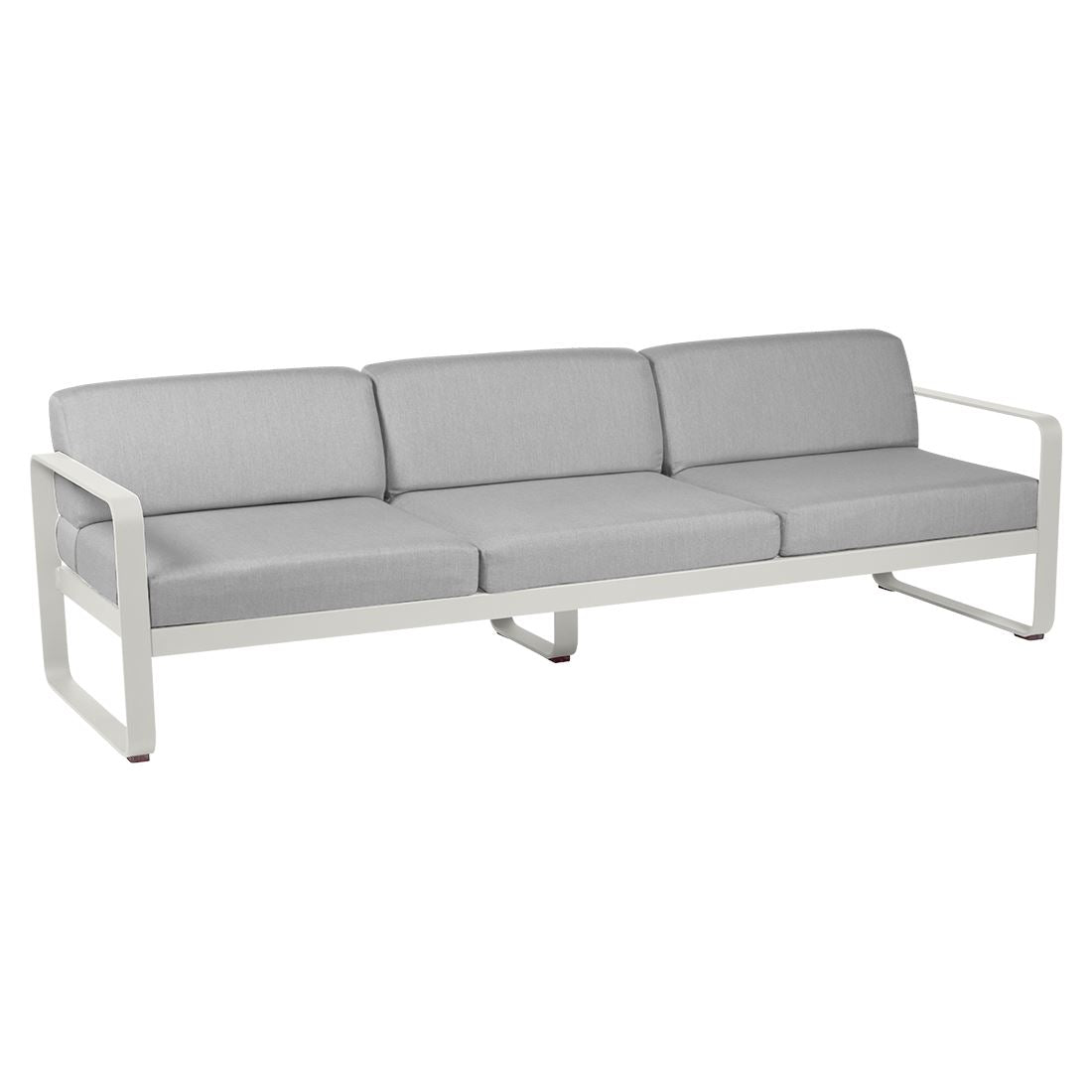 Fermob Bellevie Canapé 3 places Gris argile A5 Gris flanelle 79