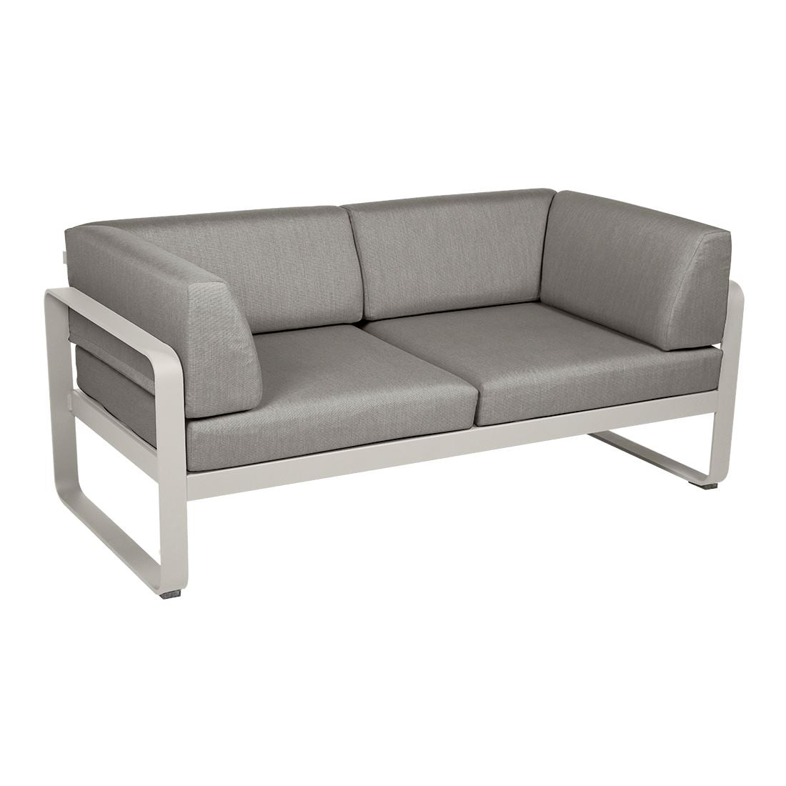 Fermob Bellevie Canapé Club 2 places Gris argile A5 Taupe grisé B8