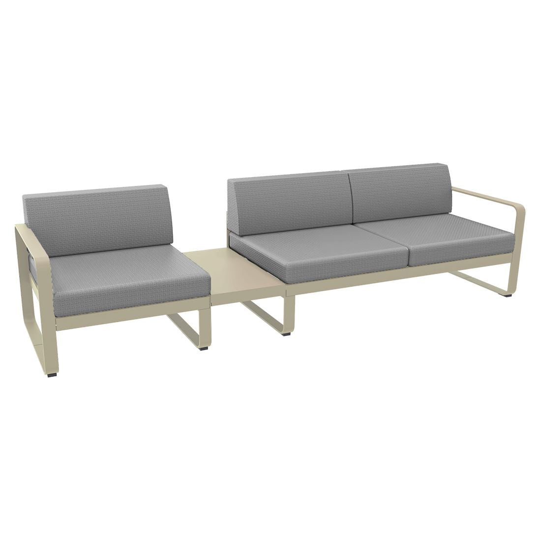 Fermob Bellevie Composition 1A Muscade 14 Gris flanelle 79