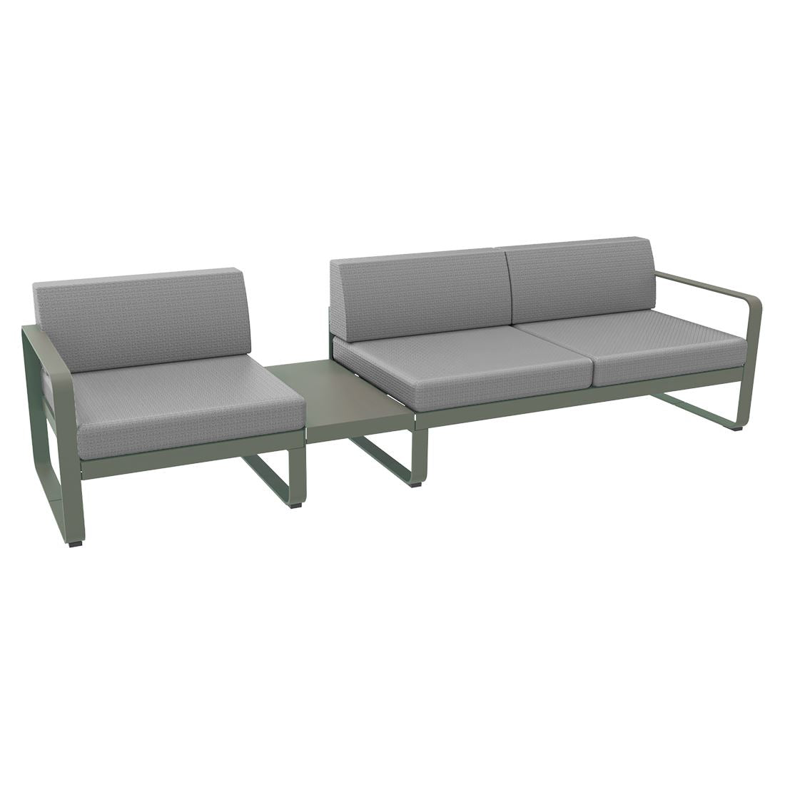 Fermob Bellevie Composition 1A Romarin 48 Gris flanelle 79