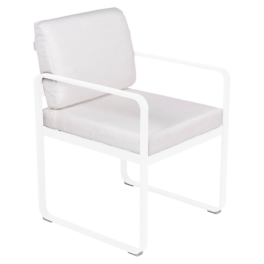 Fermob Bellevie Fauteuil Repas 2022 Blanc coton 01 Blanc grisé 81