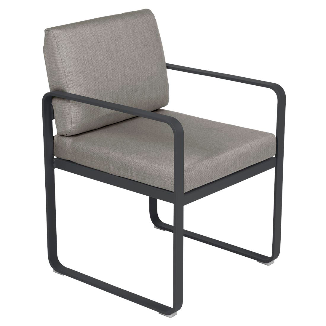 Fermob Bellevie Fauteuil Repas 2022 Carbone 47 Taupe grisé B8