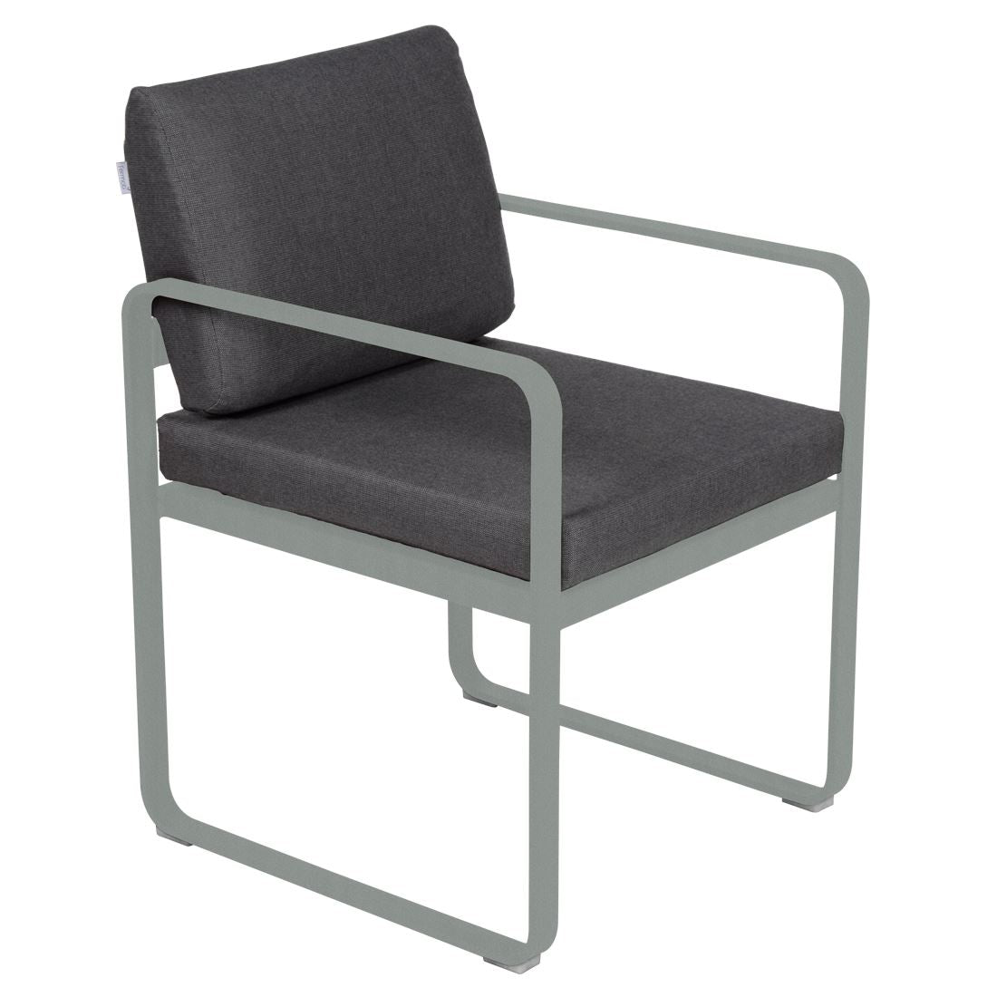 Fermob Bellevie Fauteuil Repas 2022 Gris lapilli C7 Gris graphite A3