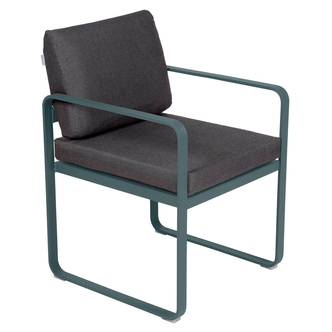 Fermob Bellevie Fauteuil Repas 2022 Gris orage 26 Gris graphite A3