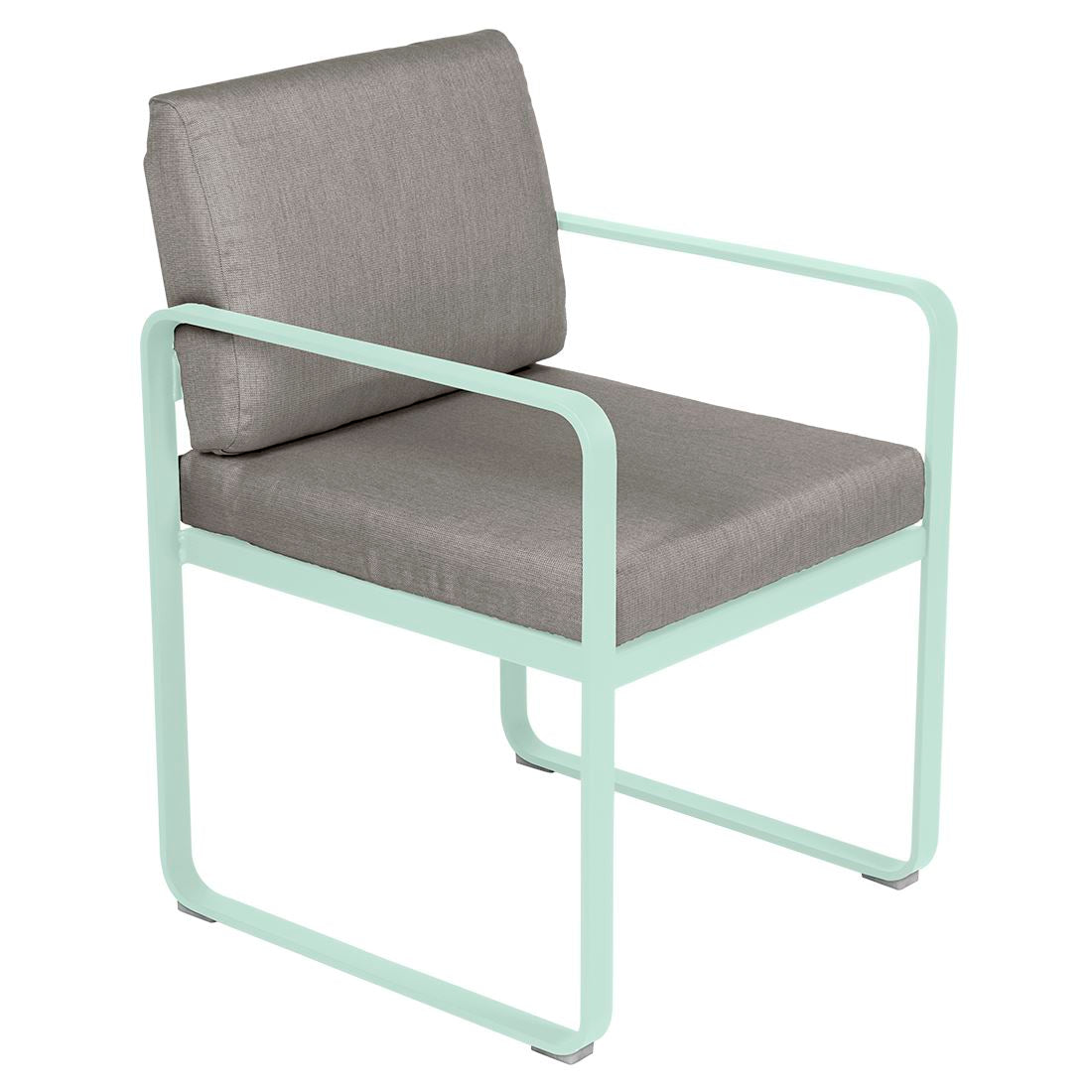 Fermob Bellevie Fauteuil Repas 2022 Menthe glaciale A7 Taupe grisé B8