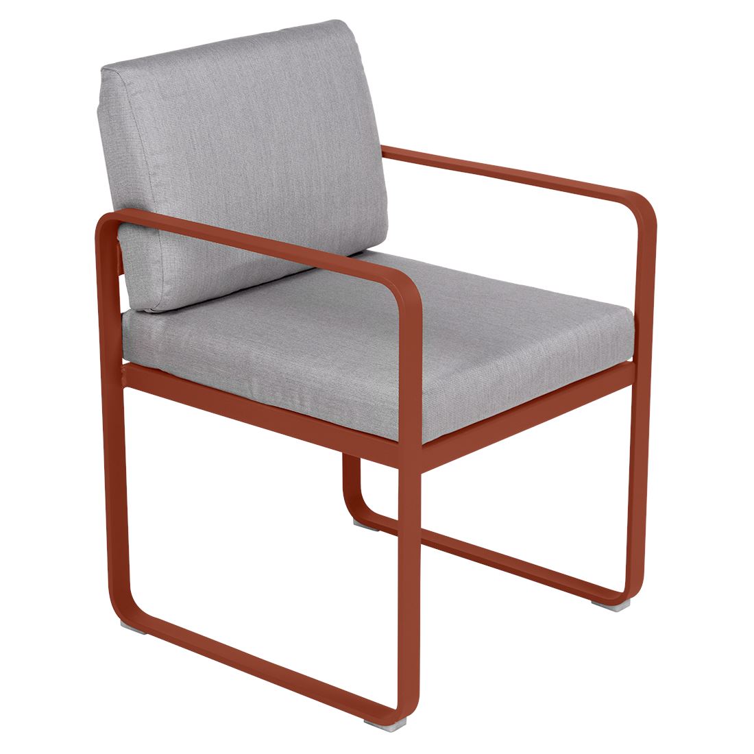 Fermob Bellevie Fauteuil Repas 2022 Ocre rouge 20 Gris flanelle 79
