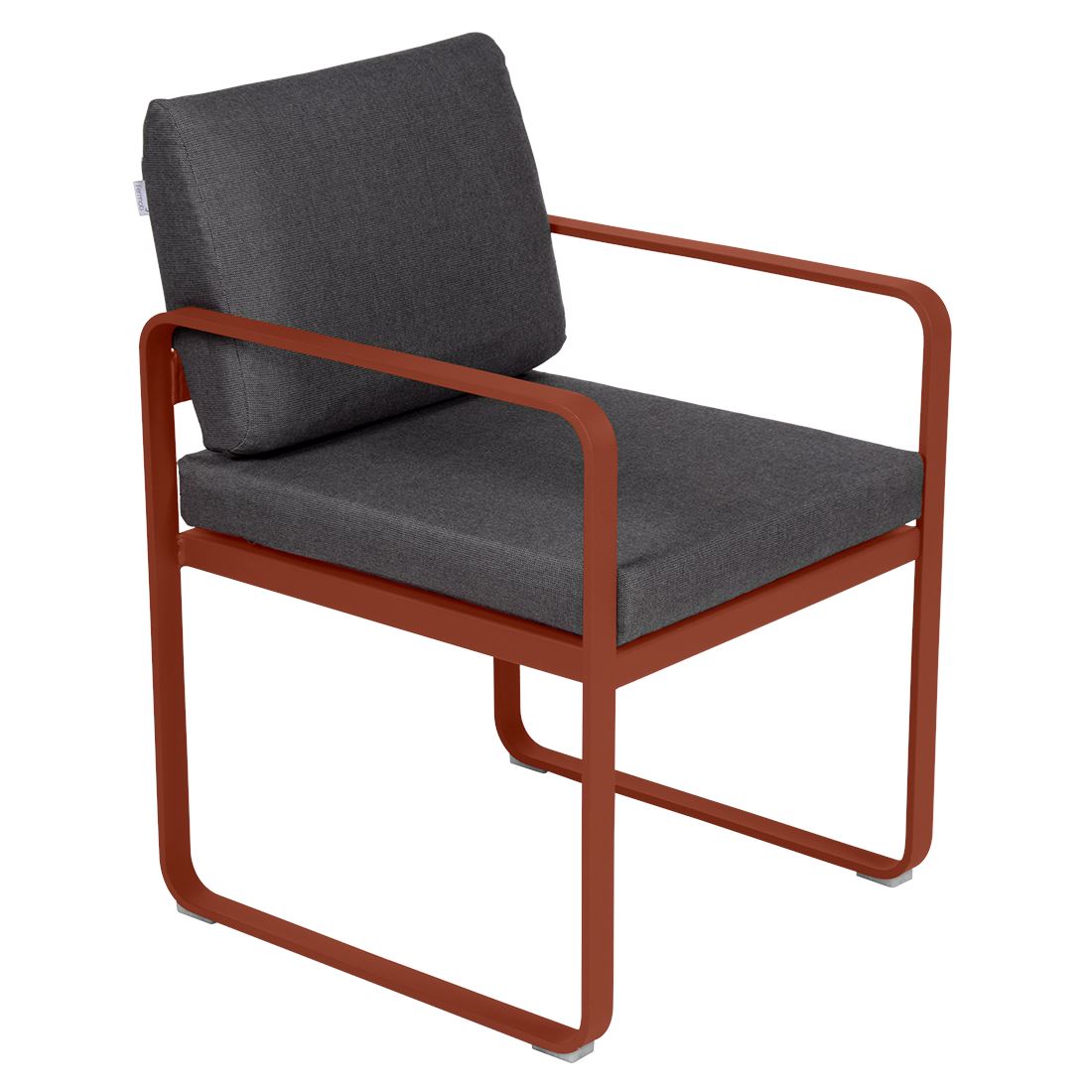 Fermob Bellevie Fauteuil Repas 2022 Ocre rouge 20 Gris graphite A3