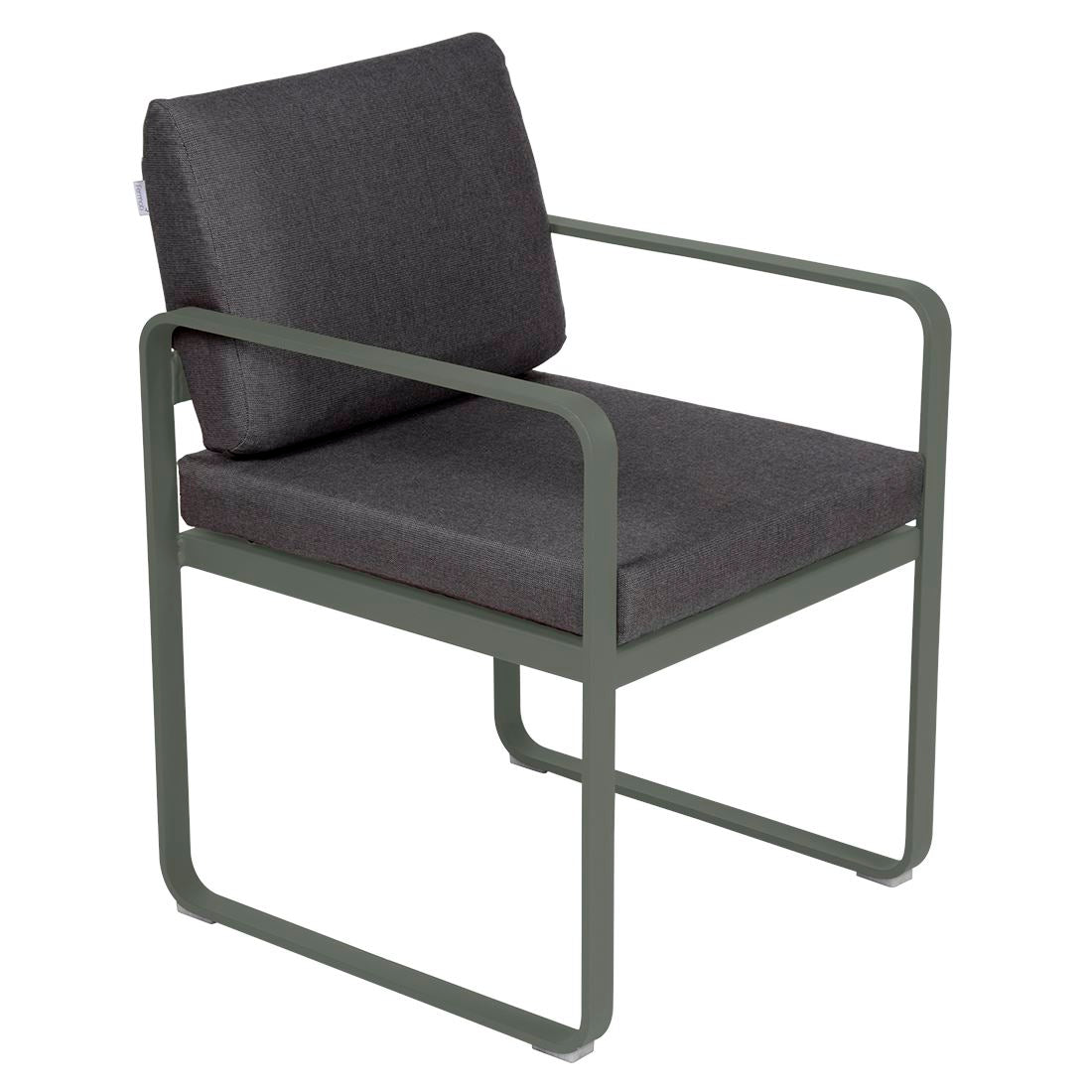 Fermob Bellevie Fauteuil Repas 2022 Romarin 48 Gris graphite A3