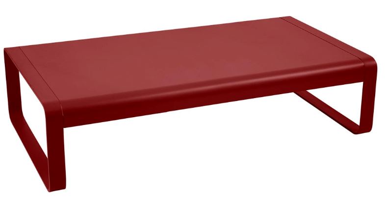 Fermob Bellevie Grande Table basse 138 x 80cm Piment 43