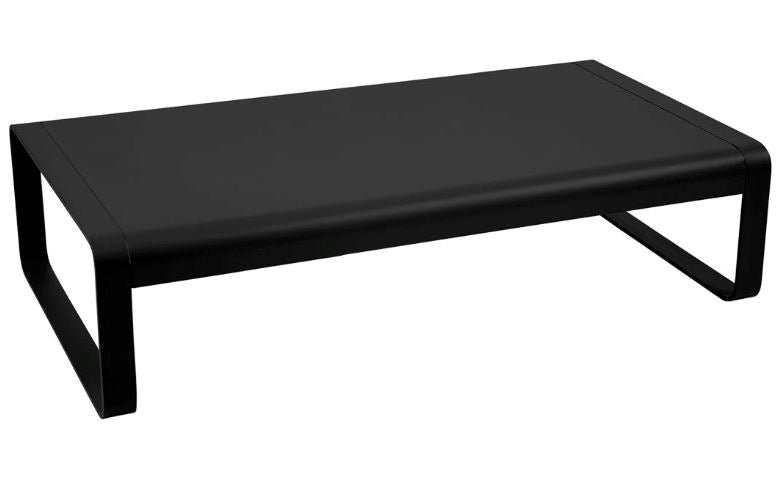 Fermob Bellevie Grande Table basse 138 x 80cm Réglisse 42